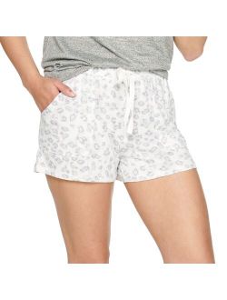 Women's Sonoma Goods For Life® Truly Soft Short Sleeve Pajama Shirt & Pajama  Shorts Sleep