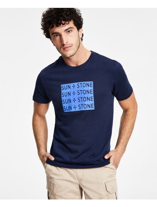 SUN + STONE Men's Bandana Logo T-Shirt, Created for Macy's