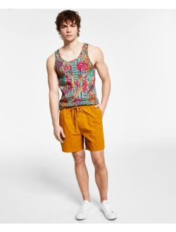 Men's Brandon Regular-Fit Nylon Pull-On Shorts, Created for Macy's