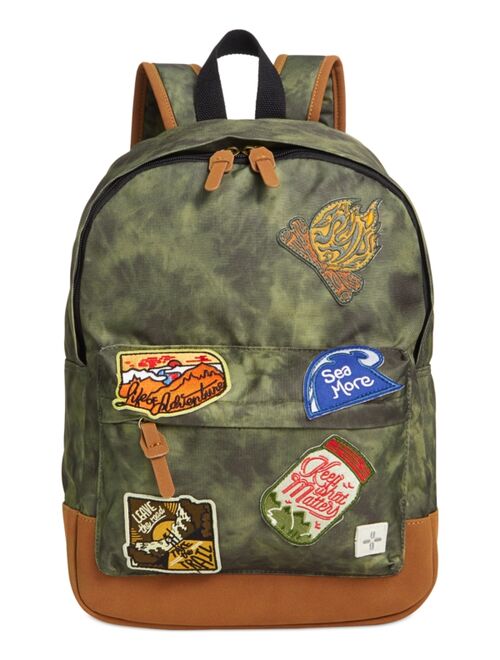 SUN + STONE Riley Patchwork Backpack, Created for Macy's