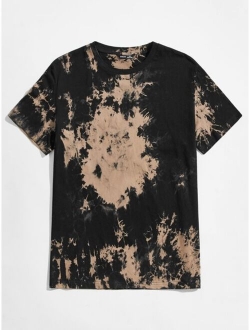 Men Tie Dye Top