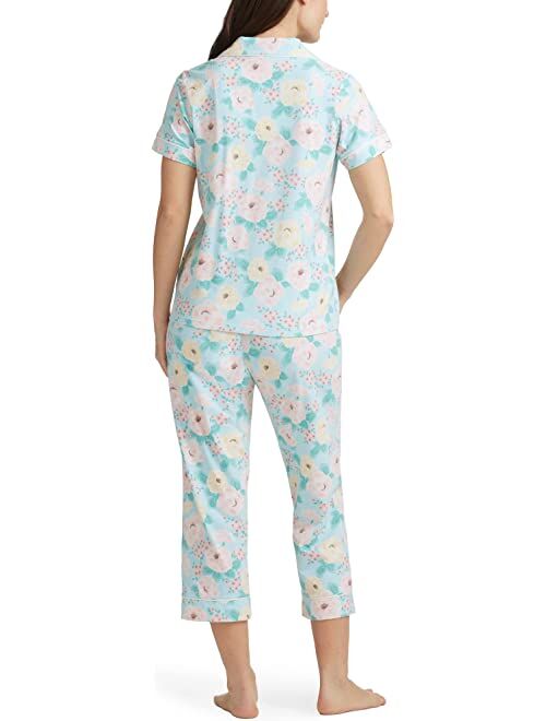 BedHead Pajamas Short Sleeve Cropped Pajama Set