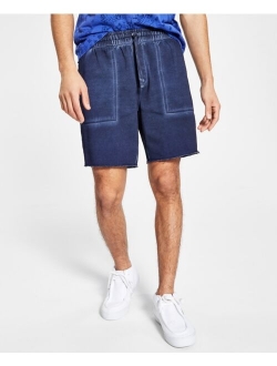 Men's Garment Dyed Fleece Shorts, Created for Macy's