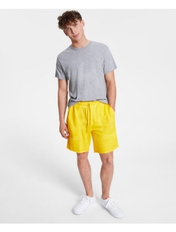 Men's Garment Dyed Fleece Shorts, Created for Macy's