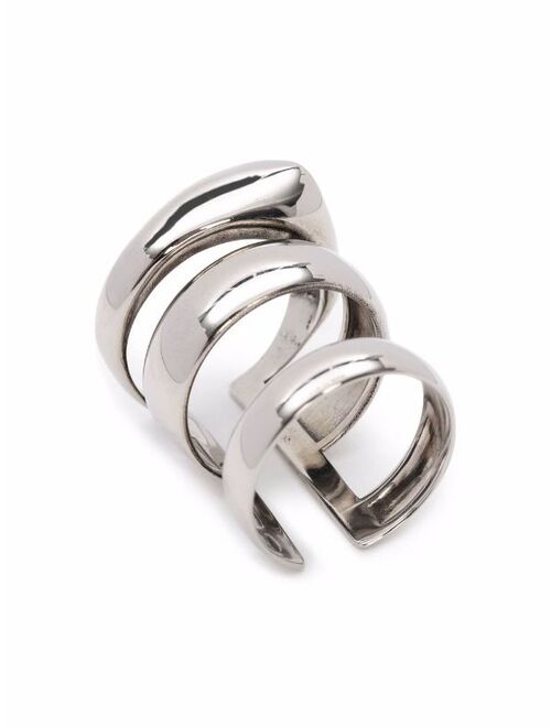 Alexander McQueen short-stacked-ring