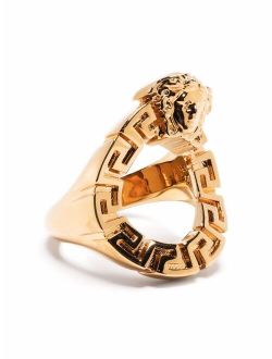 Medusa Head motif ring