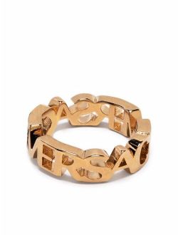 logo letter ring