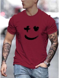 Men Cartoon Graphic Tee