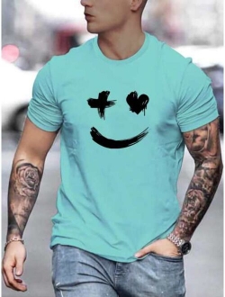 Men Cartoon Graphic Tee