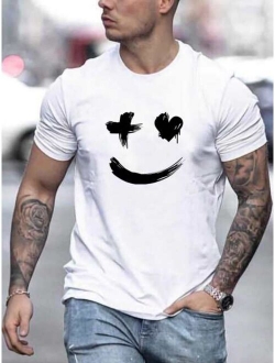 Men Cartoon Graphic Tee