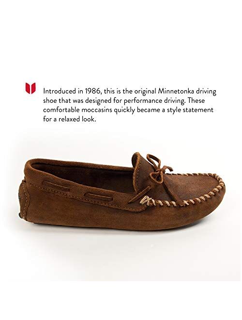 Minnetonka Men's Original Cowhide Driving Moccasin