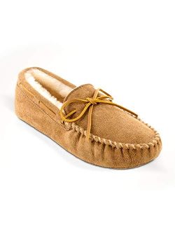 Minnetonka Men's Sheepskin Softsole Moccasins