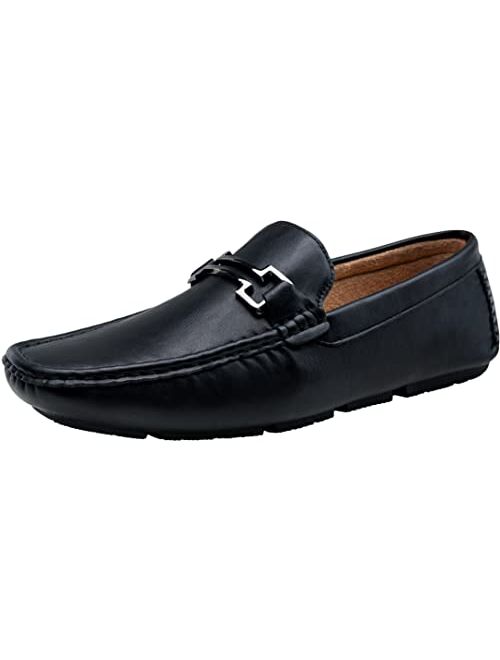 Jousen Men's Loafers Casual Slip On Penny Loafer Lightweight Driving Shoes