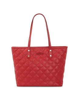 Quilted Handbag for Women Leather Tote Purse Shoulder Bag Large Fashion Satchel Hobo Purse