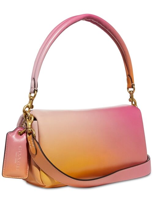 COACH Ombre Leather Pillow Tabby Shoulder Bag 26