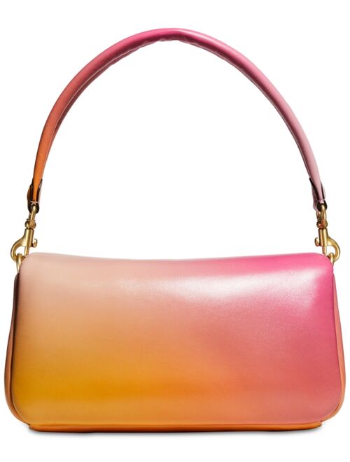 COACH Ombre Leather Pillow Tabby Shoulder Bag 26