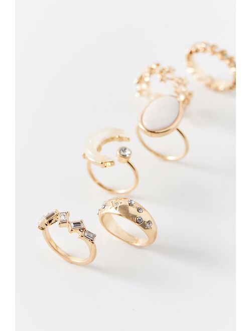 Urban Outfitters Gia Celestial Ring Set