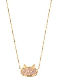 Elisa Cat Pendant Necklace