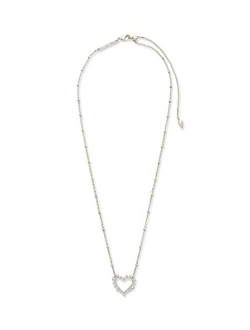 Ari Heart Crystal Pendant Necklace