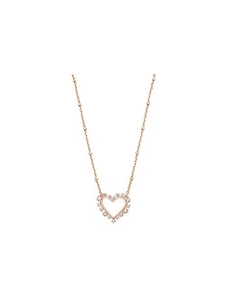 Ari Heart Crystal Pendant Necklace