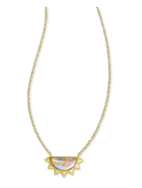 Kendra Scott Sienna Half Sun Pendant Necklace