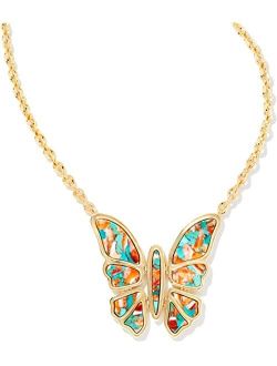 Ember Butterfly Statement Necklace