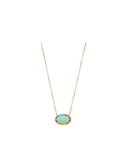 Threaded Elisa Pendant Necklace