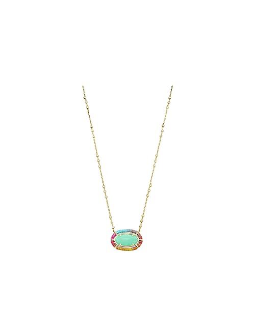 Kendra Scott Threaded Elisa Pendant Necklace