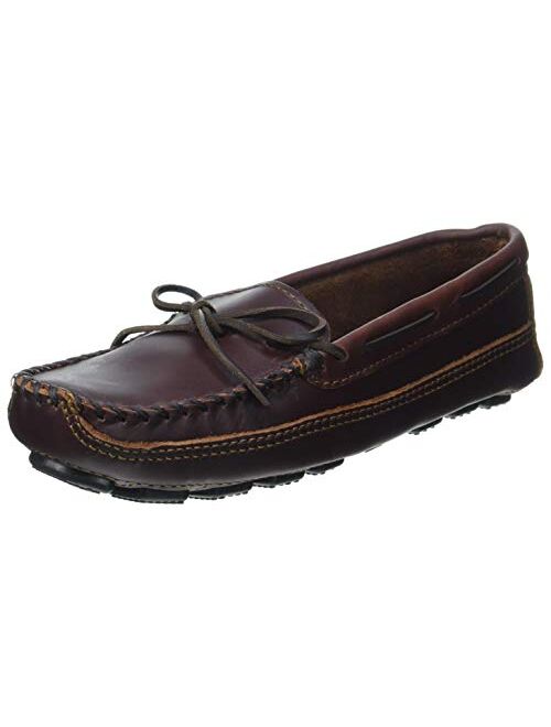 Minnetonka Men's Double Bottom Cowhide Moccasin