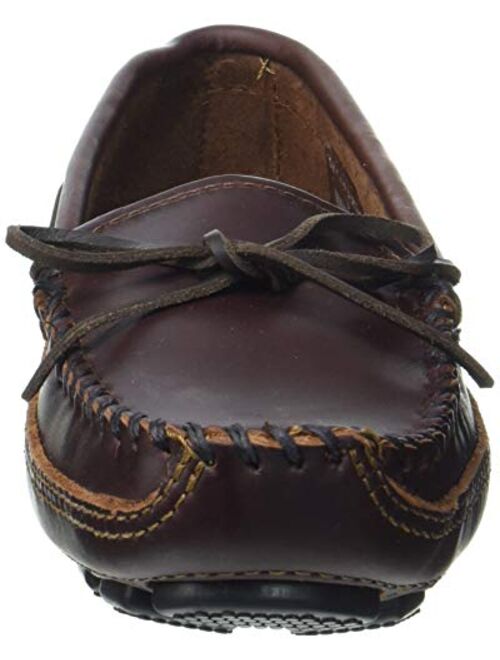 Minnetonka Men's Double Bottom Cowhide Moccasin