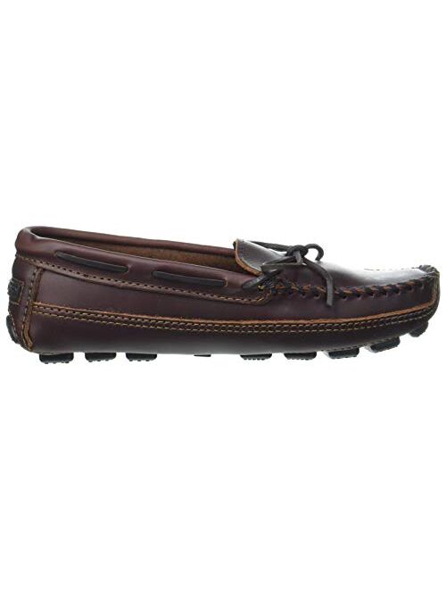 Minnetonka Men's Double Bottom Cowhide Moccasin