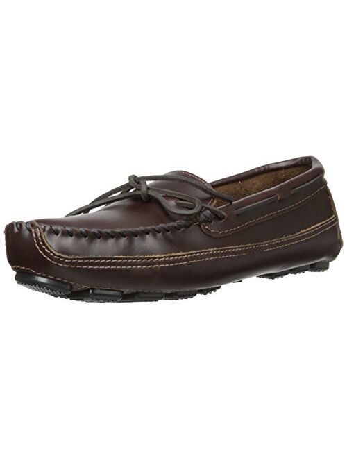 Minnetonka Men's Double Bottom Cowhide Moccasin