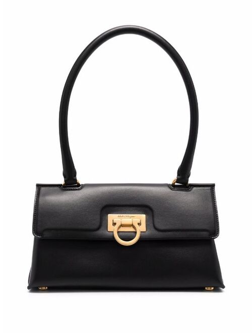 Salvatore Ferragamo Gancini-embellished shoulder bag