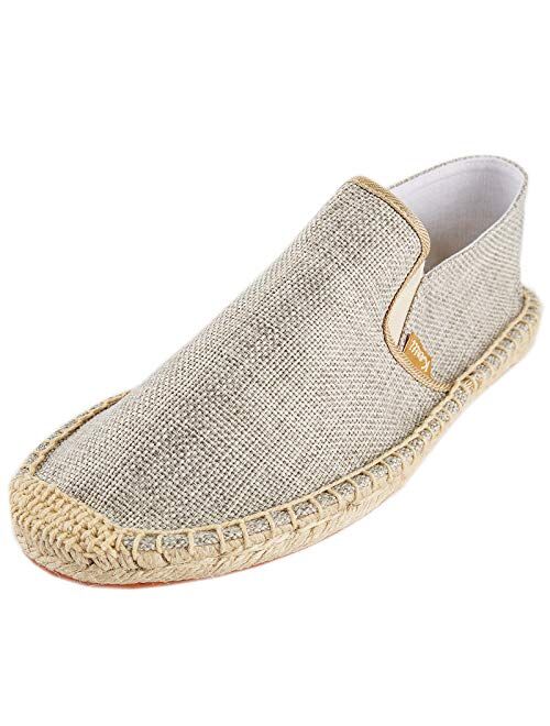 Kentti Men's Classic Slip on Flat Espadrilles