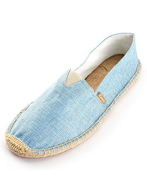 Kentti Men's Classic Slip on Flat Espadrilles