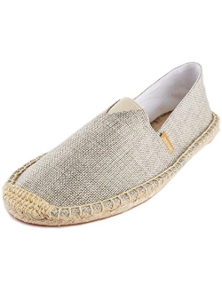 Alexis Leroy Men's Fashion Casual Canvas Slip on Flat Espadrilles