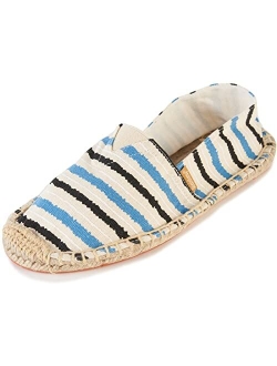 Alexis Leroy Men's Fashion Casual Canvas Slip on Flat Espadrilles