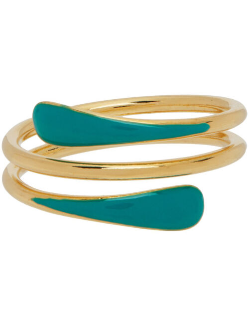 ISABEL MARANT Gold Casablanca Spiral Ring