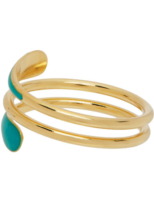 ISABEL MARANT Gold Casablanca Spiral Ring