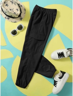 Boys Flap Pocket Cargo Pants