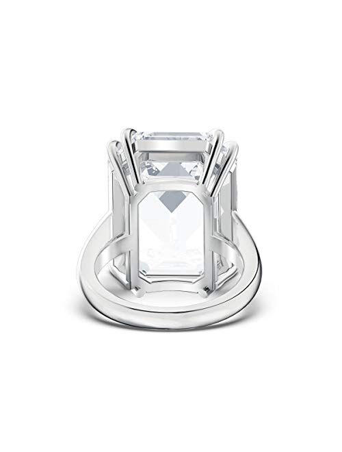 SWAROVSKI Mesmera Ring Jewelry Collection, Rhodium Finish, Clear Crystals