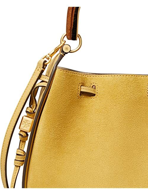 tory burch Miller Suede Cinch Bag