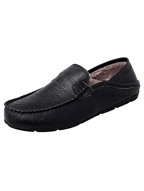 Go Tour Mens Loafers Casual Loafers for Men Slip-on Driving Shoes