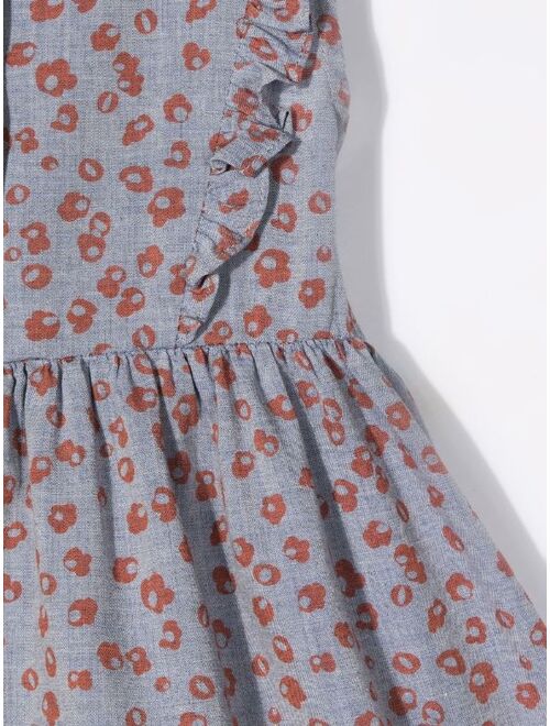 Knot Augusta floral-print dress