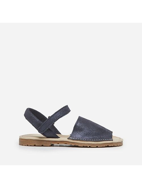 J.Crew Girls' Childrenchic® leather sandals in glitter