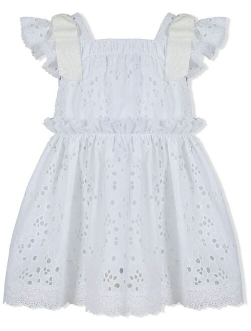 Lapin House broderie anglaise bow dress