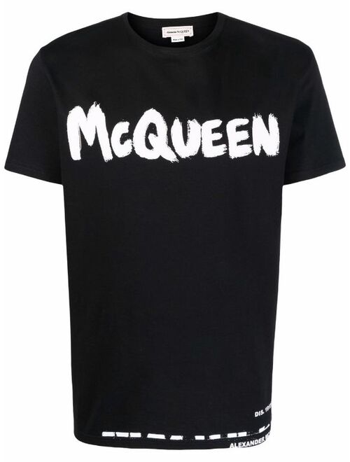 Alexander McQueen logo-print T-shirt