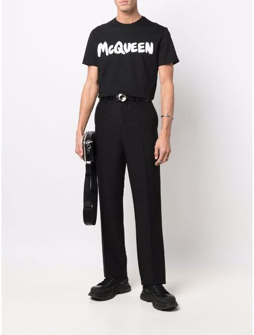 Alexander McQueen logo-print T-shirt