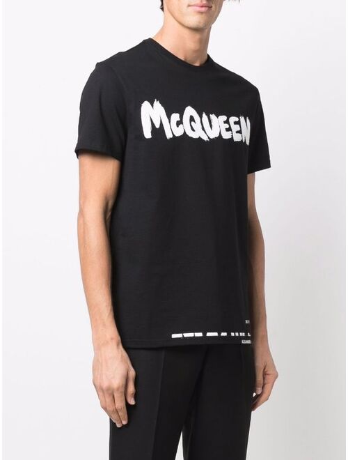 Alexander McQueen logo-print T-shirt