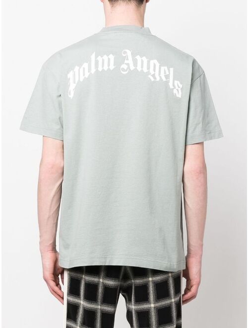 Palm Angels Teddy Bear logo-print crew-neck T-shirt